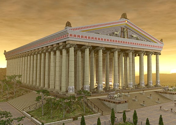 O Templo de Artêmis